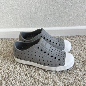 Native Jefferson Slip On Shoes Gray Size 13 Little Kid